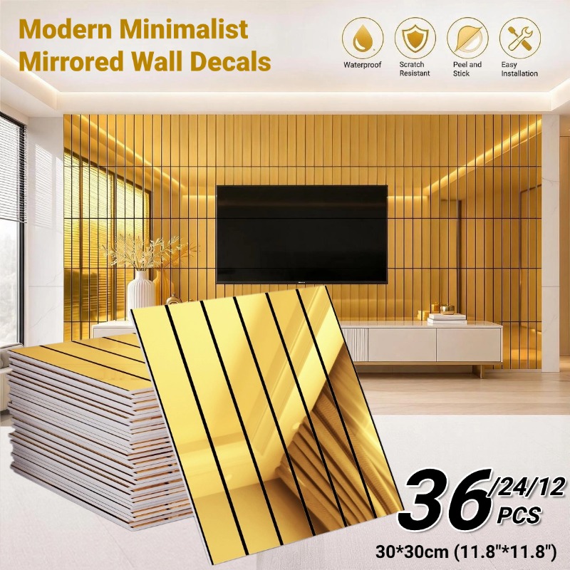 Home Cinema Wallpaper - Pegatinas de Espejo para Pared, Paneles
