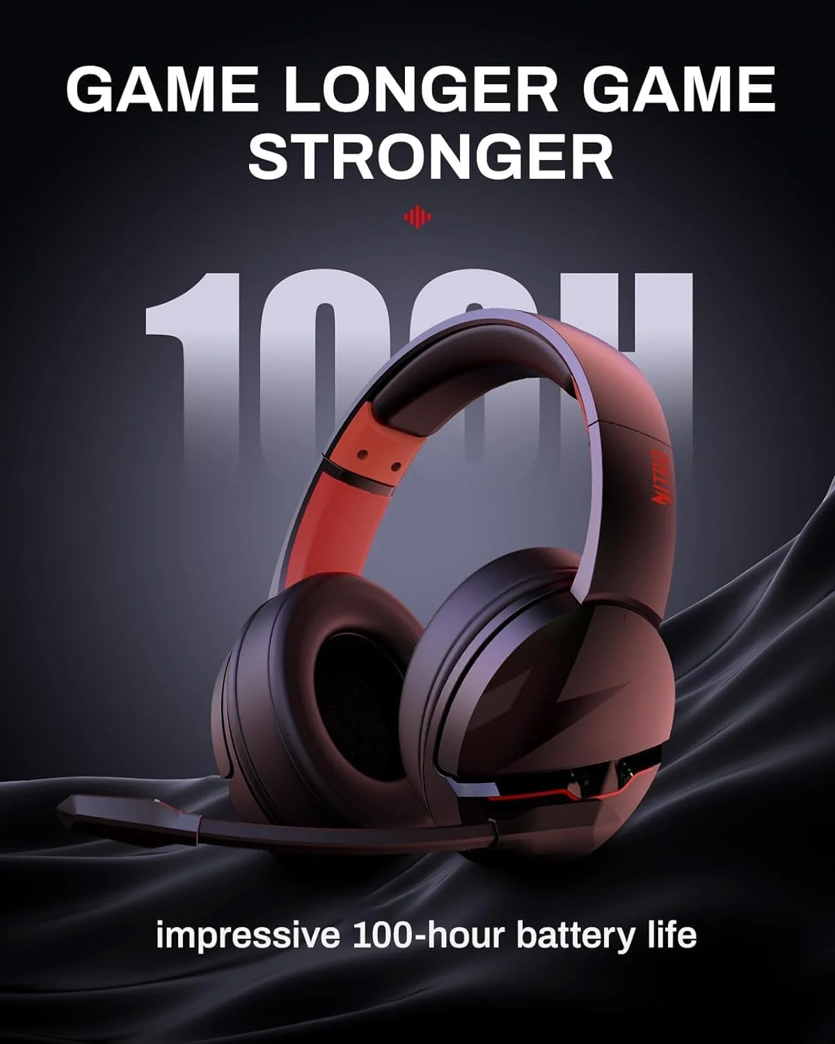 Home Cinema Headphones - Auriculares inalámbricos Acer K2 para Gamer,