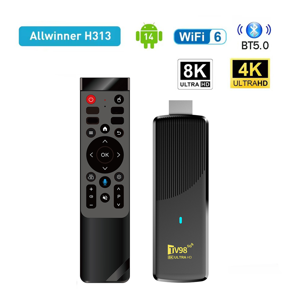 4K Media Player - Dispositivo de TV Inteligente TV98 ATV
