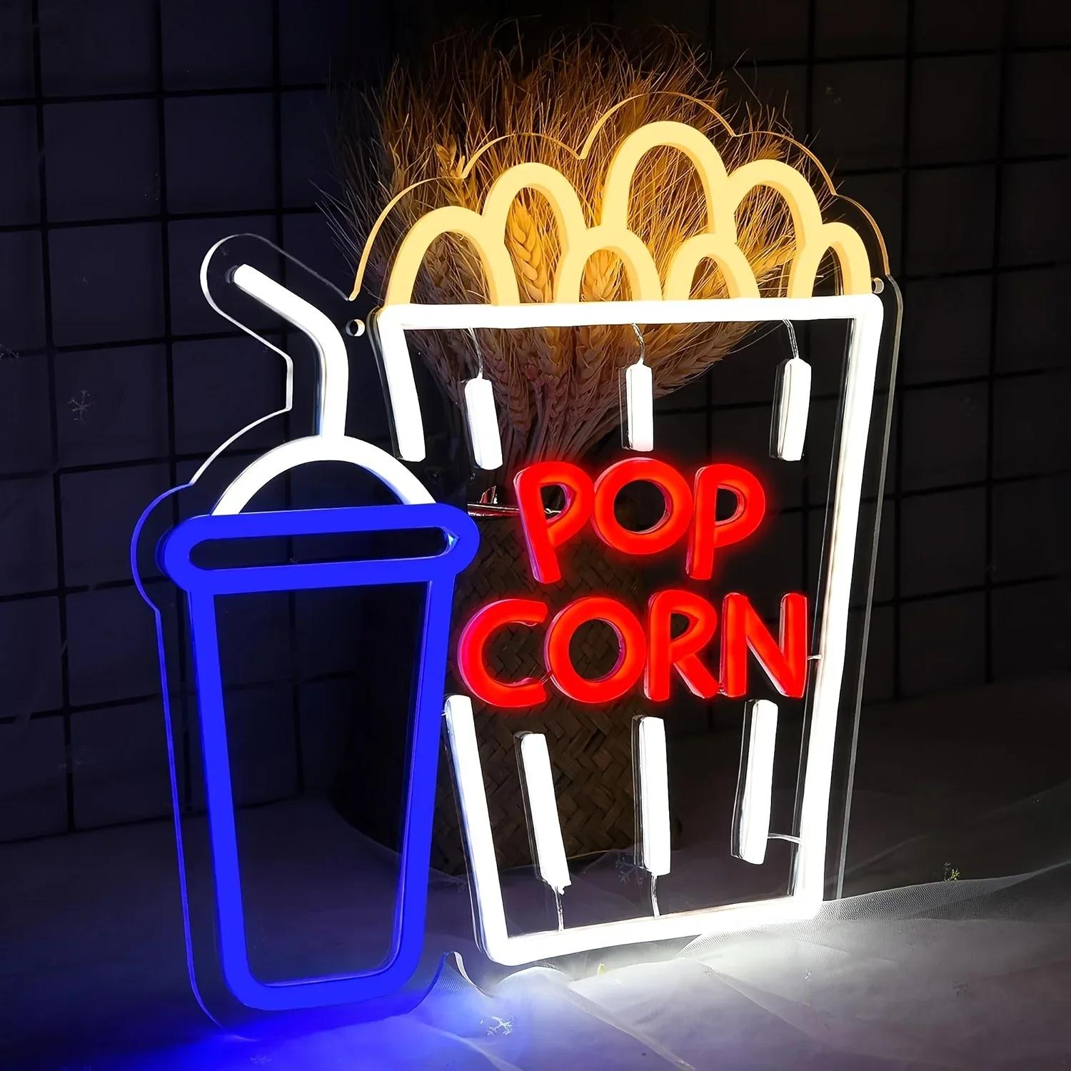 Home Cinema Wall Lights - Letrero de Neón LED USB Regulable