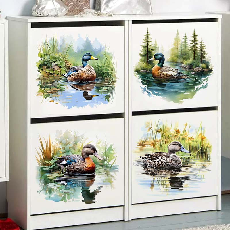 Home Cinema Wallpaper - Pegatina de pared de pato para
