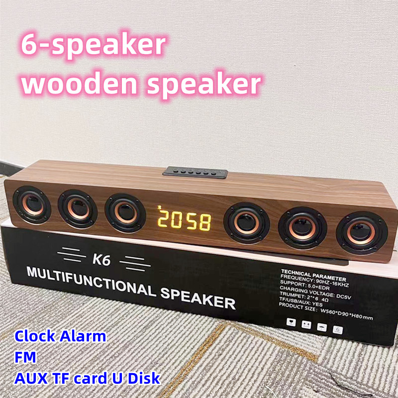 Home Cinema Lg - Barra de Sonido Bluetooth de Madera