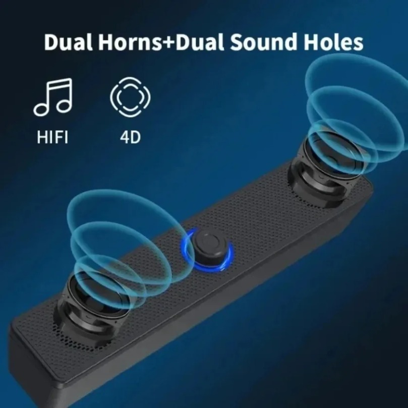 Home Cinema With Wireless Rear Speakers - Barra de Sonido Inalámbrica Bluetooth y