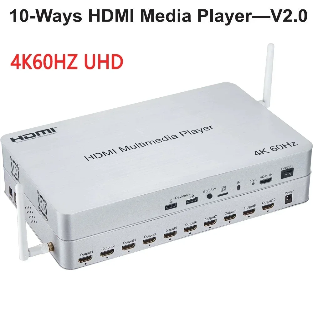 Reproductor Multimedia HDMI 4K - 4K Media Player reseña y precio