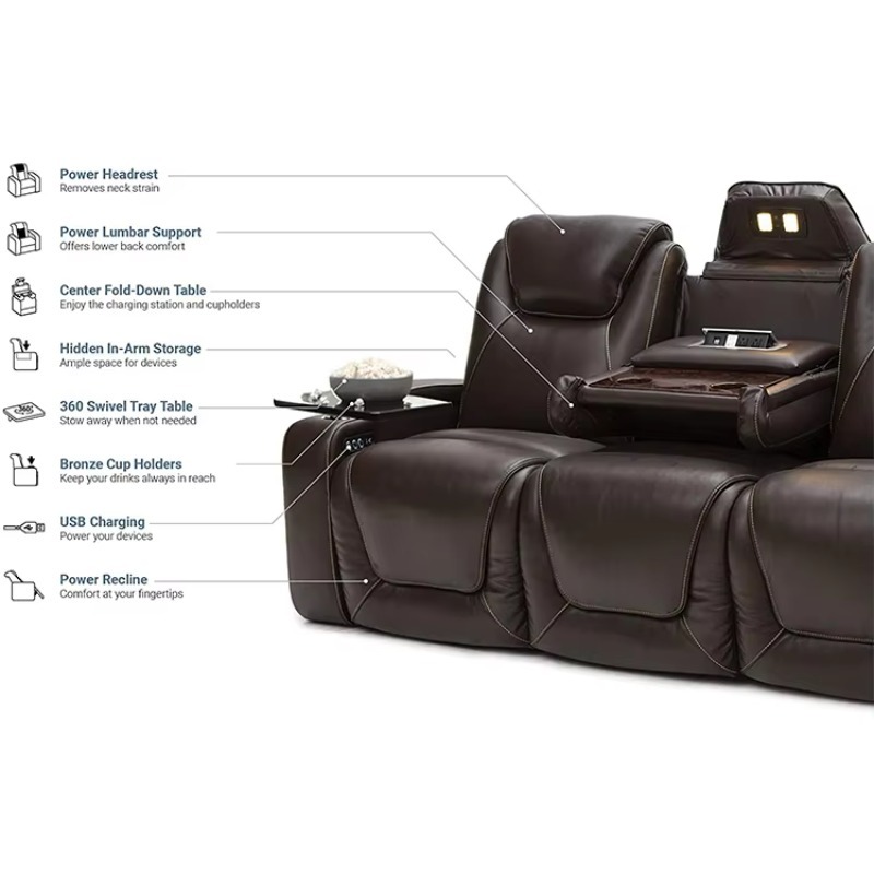 Sillón Reclinable de Cine en C - Home Cinema Recliner Chairs reseña y precio
