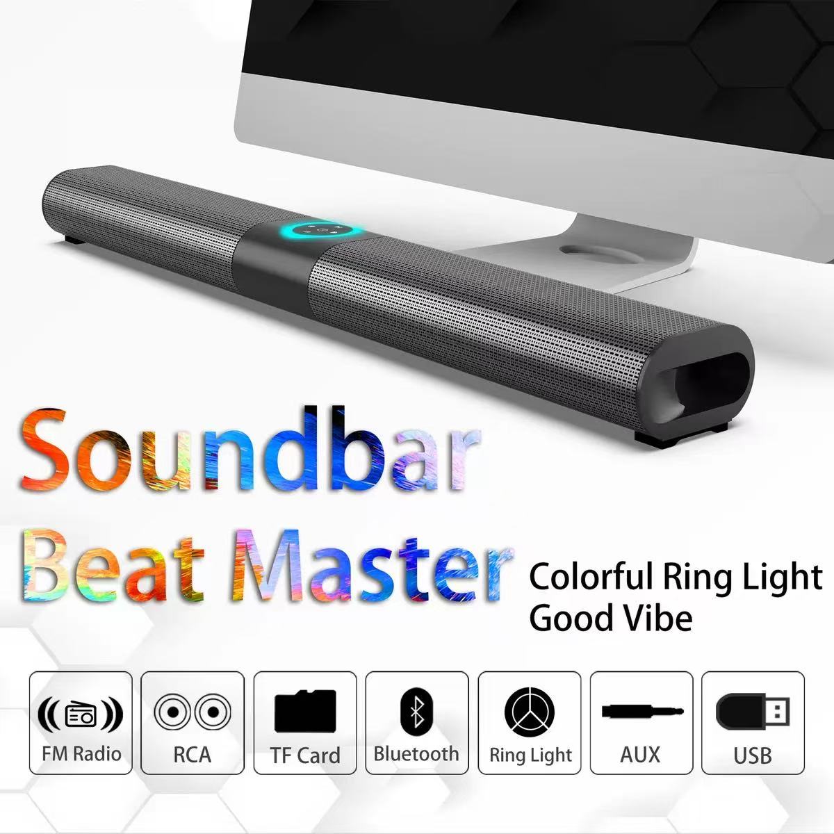 Barra de Sonido Inalámbrica BS - Home Cinema Wall Lights reseña y precio