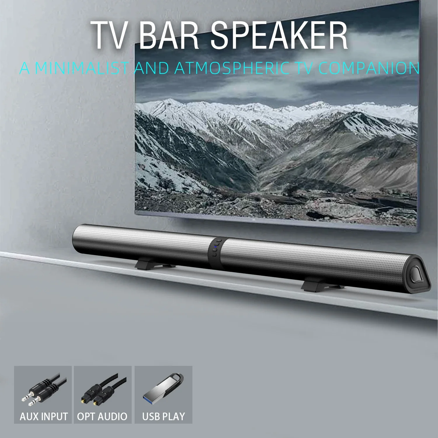 Barra de sonido FM, altavoces  - Home Cinema Of Soundbar reseña y precio
