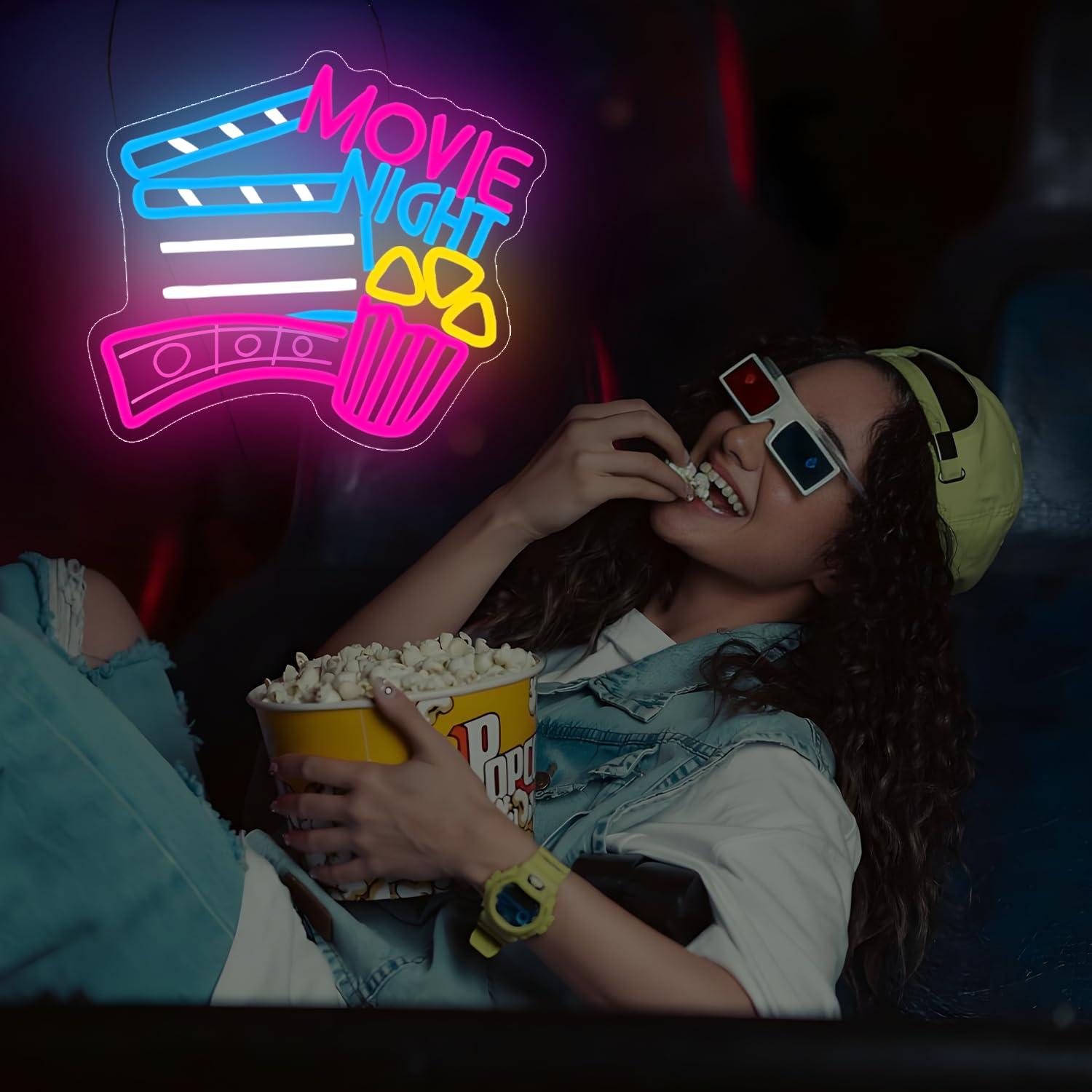 Letrero de Neón para Noche de  - Home Cinema Wall Lights reseña y precio