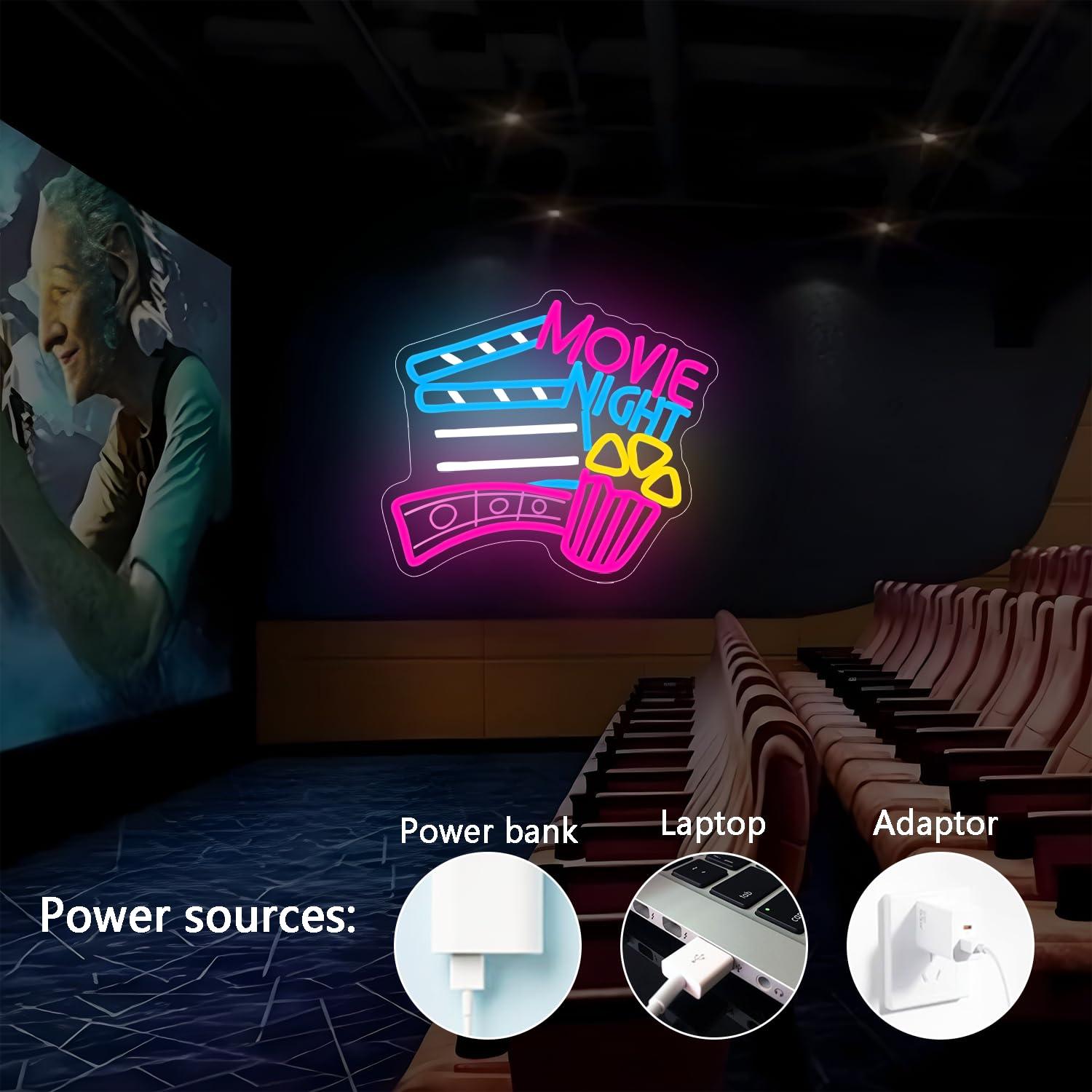 Letrero de Neón para Noche de  - Home Cinema Wall Lights reseña y precio