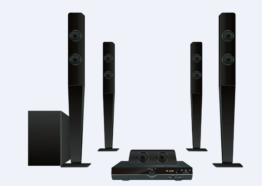 Altavoces 5.1 Canales para Cin - Home Cinema With Wireless Rear Speakers reseña y precio