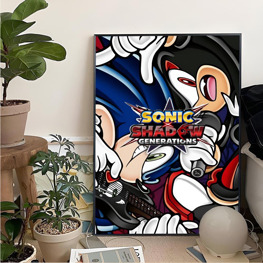 Póster de Anime Sonic Hedgehog - Home Cinema Wallpaper reseña y precio