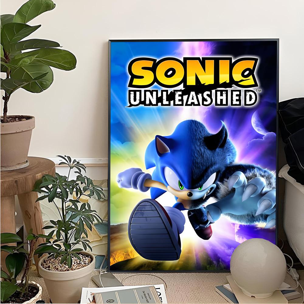Póster de Anime Sonic Hedgehog - Home Cinema Wallpaper reseña y precio