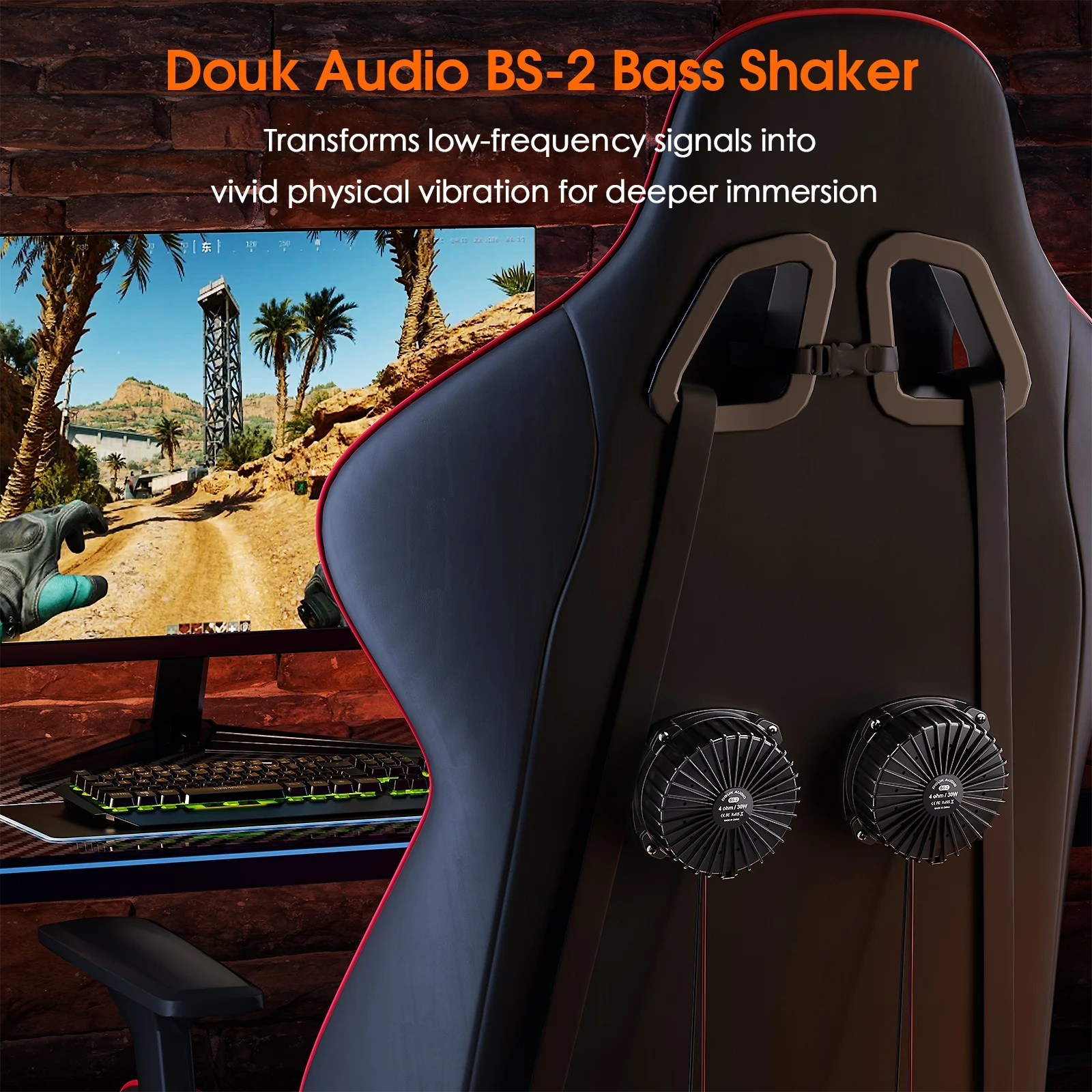Douk Audio BS-2 30W 4Ω Vibrado - Home Cinema Recliner Chairs reseña y precio