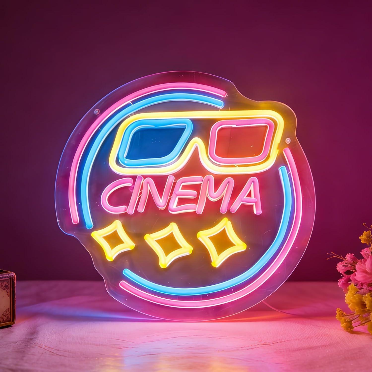 Letrero Luminoso LED USB Regul - Home Cinema Wall Lights reseña y precio