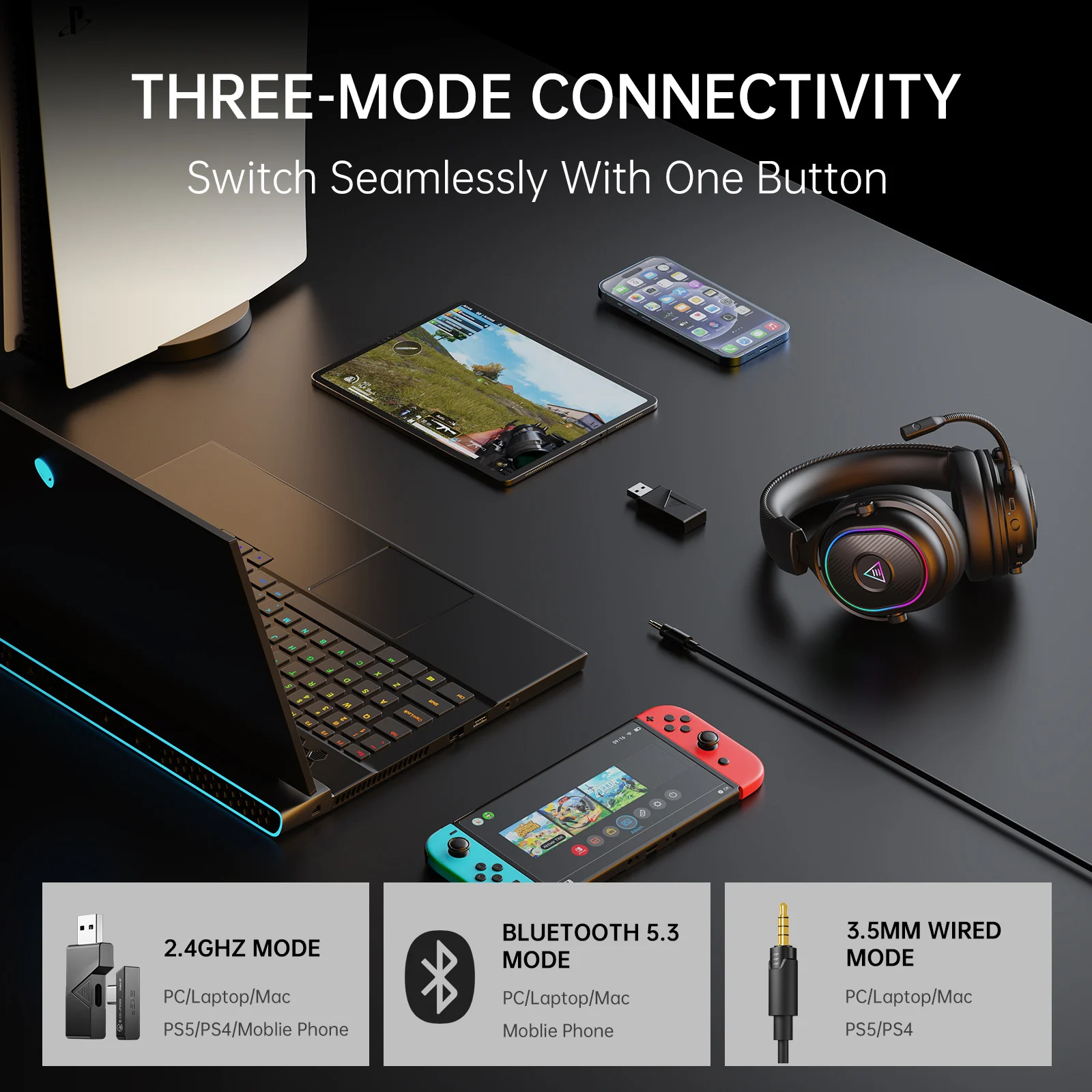 Oneodio EKSA MaKo BT auricular - Home Cinema Headphones reseña y precio