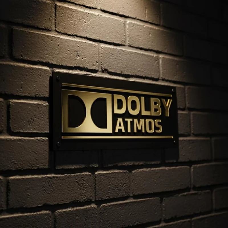 Letrero Dolby Atmos: Decoració - Home Cinema Wall Lights reseña y precio