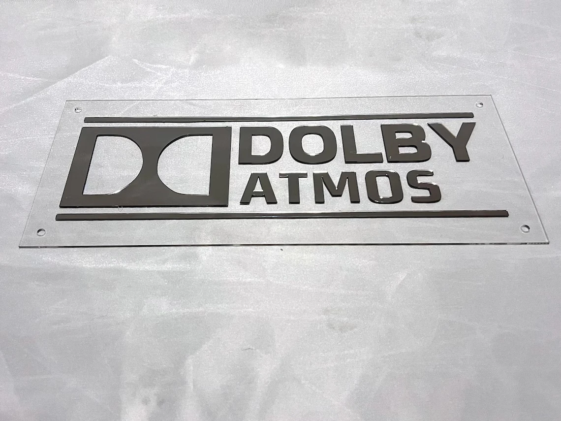 Letrero Dolby Atmos: Decoració - Home Cinema Wall Lights reseña y precio