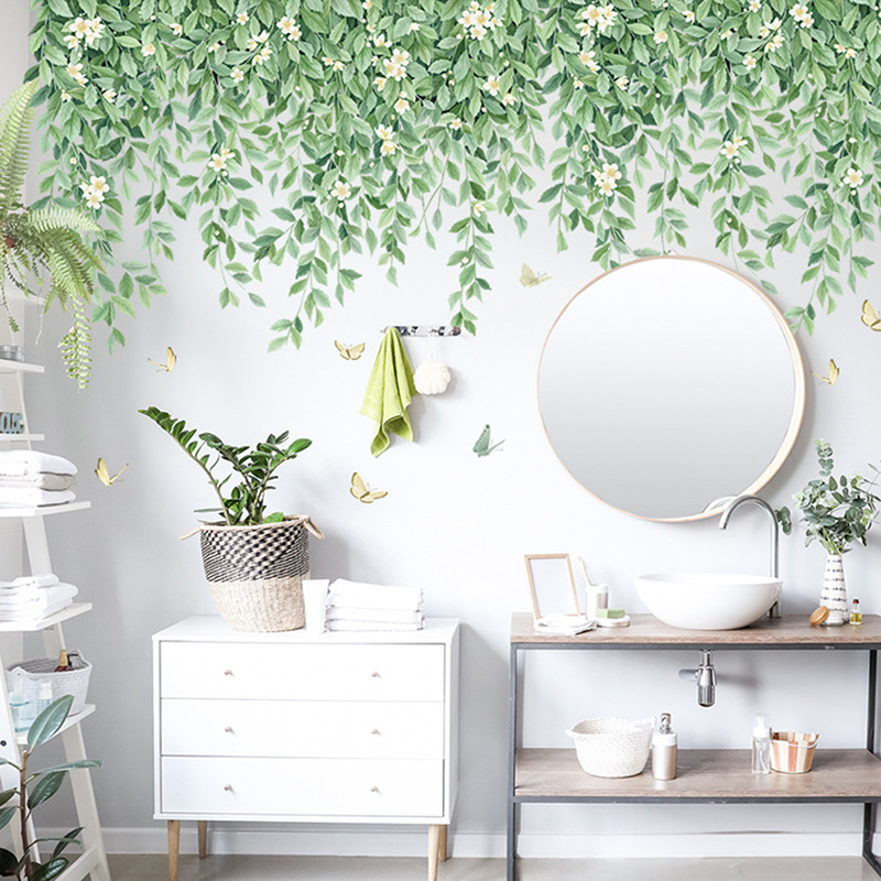Pegatinas de pared de plantas  - Home Cinema Wallpaper reseña y precio