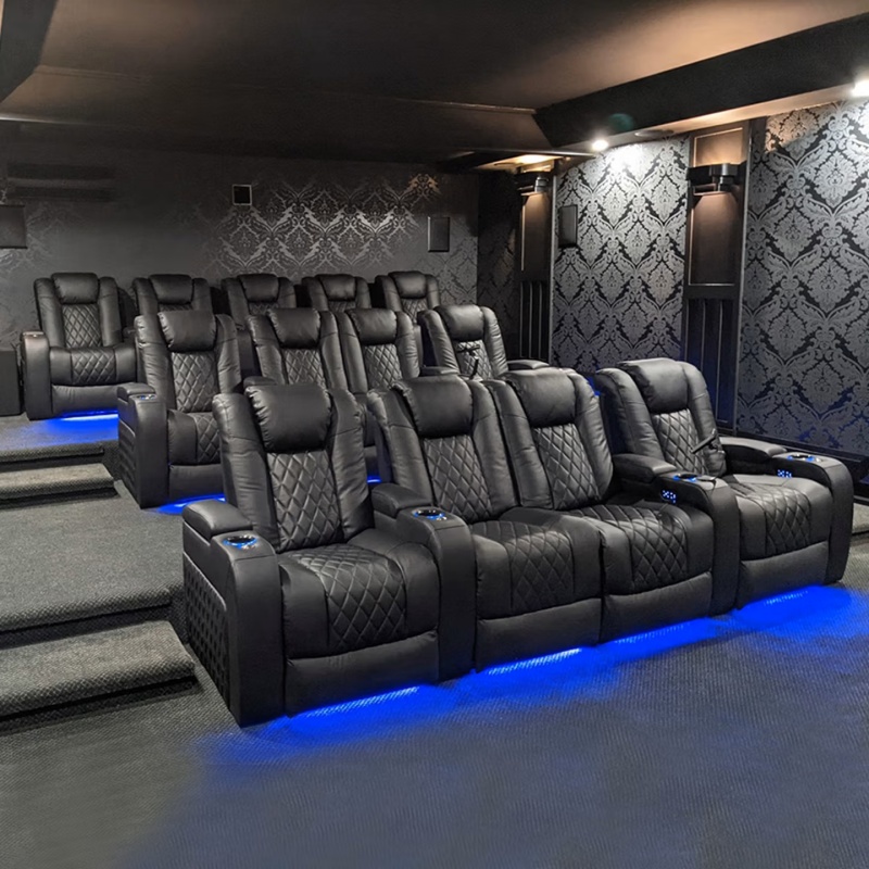 Sofá de Cine, Sillones Reclina - Home Cinema Recliner Chairs reseña y precio