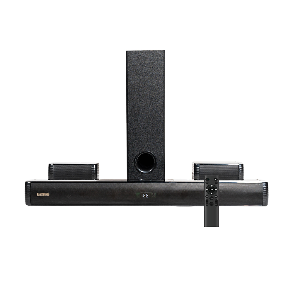 Samtronic. Barra de Sonido de  - Home Cinema With Wireless Rear Speakers reseña y precio