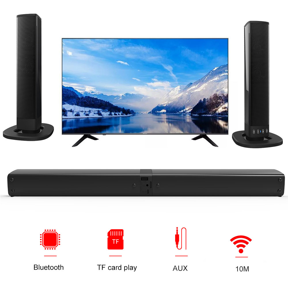 Barra de Sonido Inalámbrica Po - Home Cinema With Wireless Rear Speakers reseña y precio