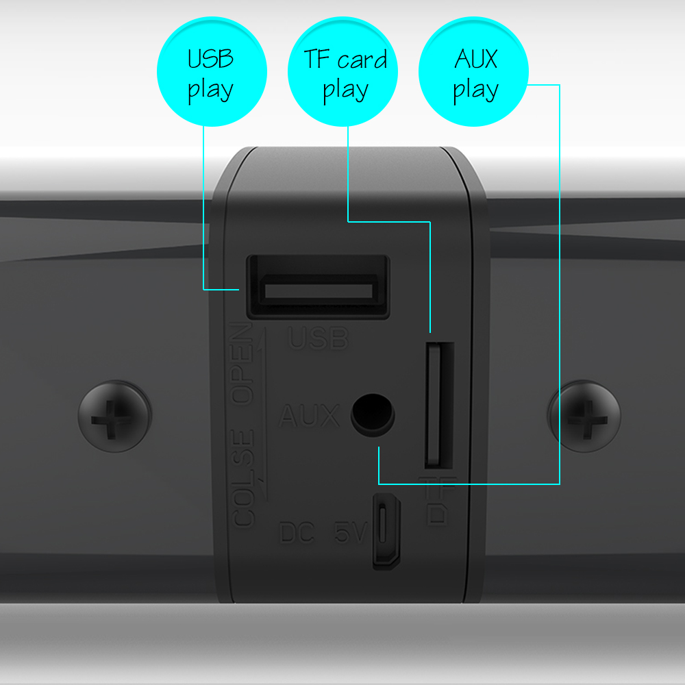 Barra de Sonido Inalámbrica Po - Home Cinema With Wireless Rear Speakers reseña y precio