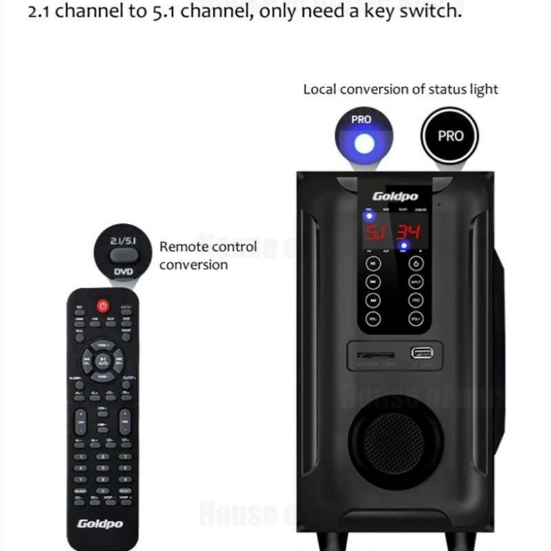 Caja de sonido Multimedia de p - Home Cinema With Wireless Rear Speakers reseña y precio