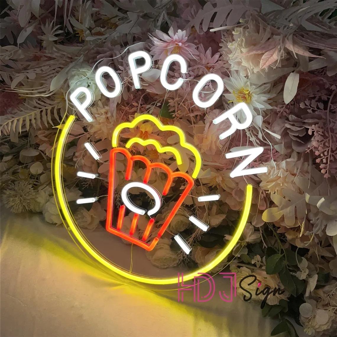 Letrero de neón LED de palomit - Home Cinema Wall Lights reseña y precio