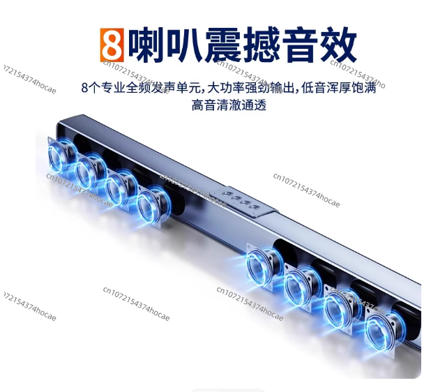 Negro 40W de alta potencia 2.0 - Home Cinema Of Soundbar reseña y precio