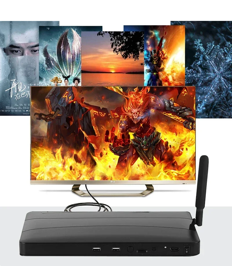 Caja de Streamer de vídeo 4K 1 - 4K Media Player reseña y precio