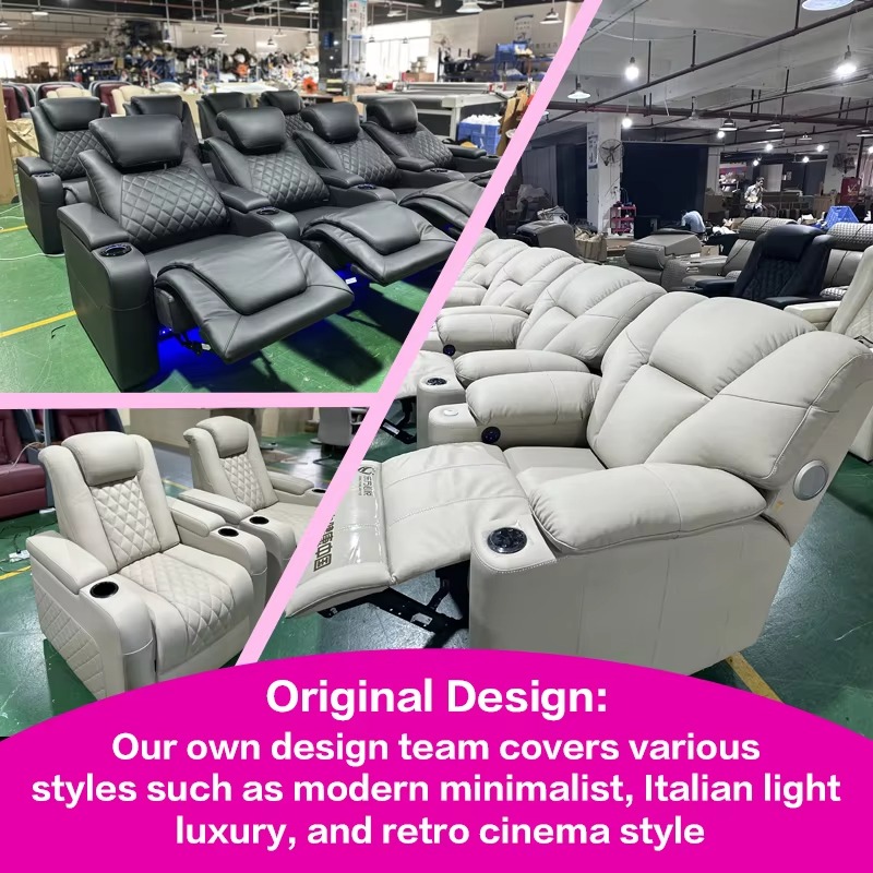 Sillón Reclinable Individual d - Home Cinema Recliner Chairs reseña y precio