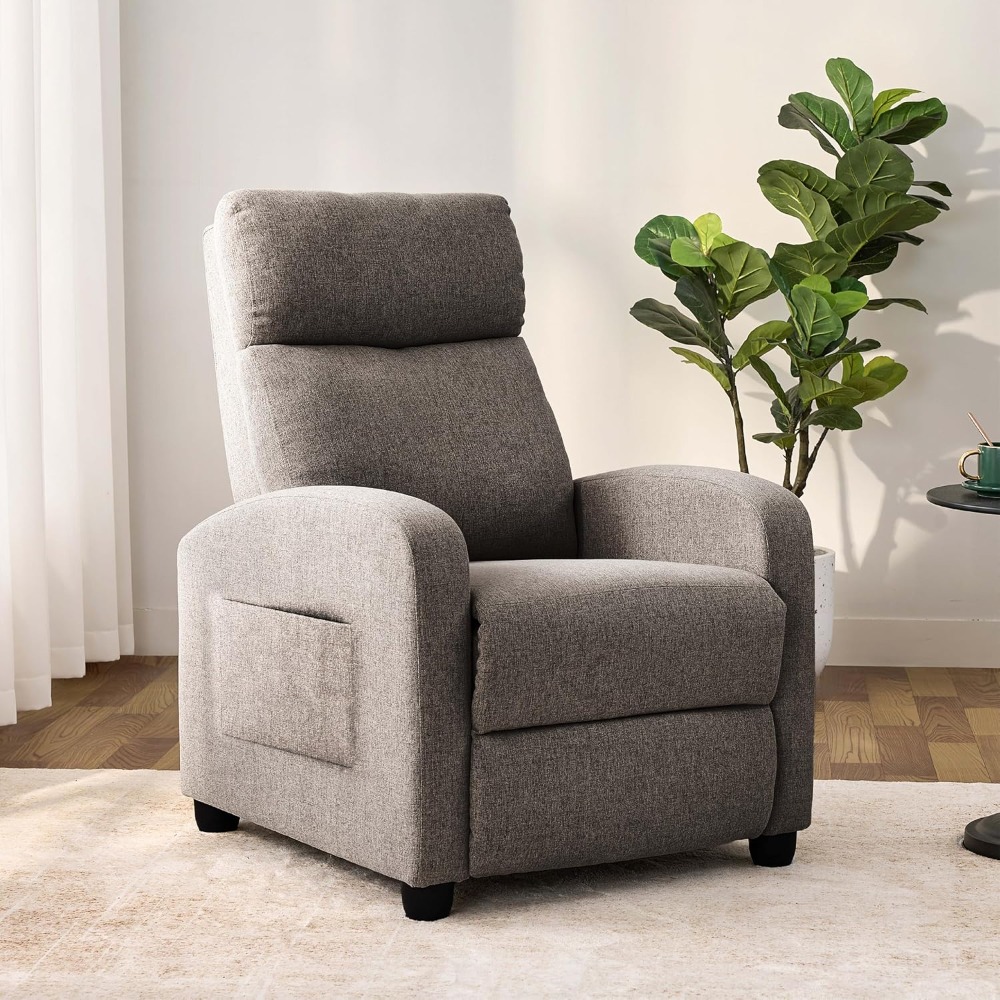 Sillón Reclinable Manual Moder - Home Cinema Recliner Chairs reseña y precio