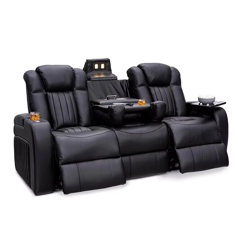 Juego de Sofás Reclinables de  - Home Cinema Recliner Chairs reseña y precio