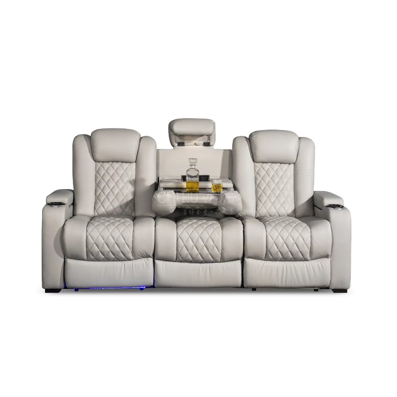Sofá de Cine Eléctrico de 3 Pl - Home Cinema Recliner Chairs reseña y precio