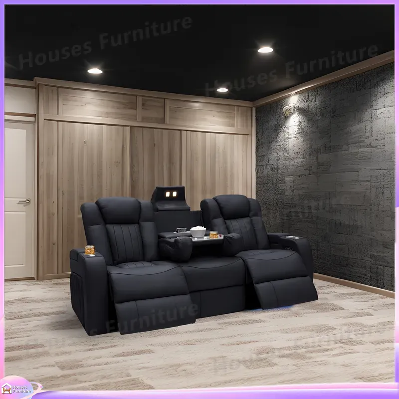 Sillón Reclinable de Cuero par - Home Cinema Recliner Chairs reseña y precio