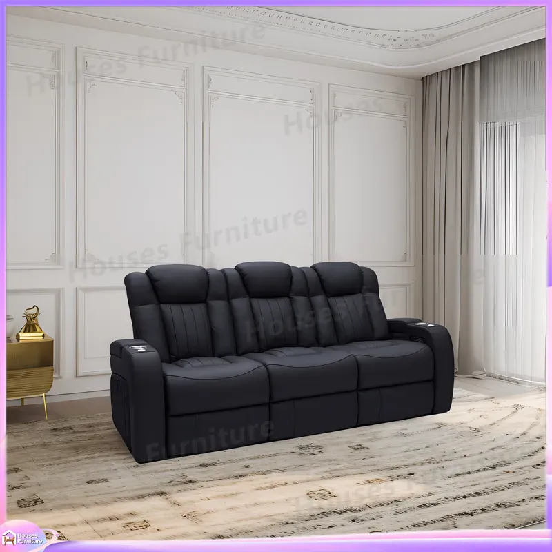 Sillón Reclinable de Cuero par - Home Cinema Recliner Chairs reseña y precio