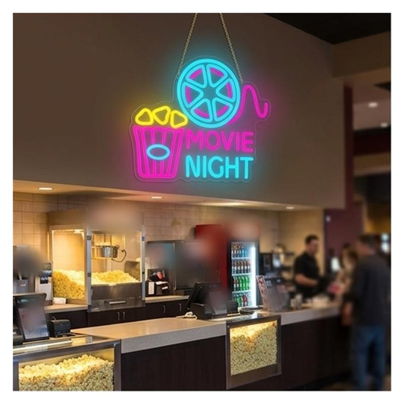 Letrero de neón con luz de pal - Home Cinema Wall Lights reseña y precio